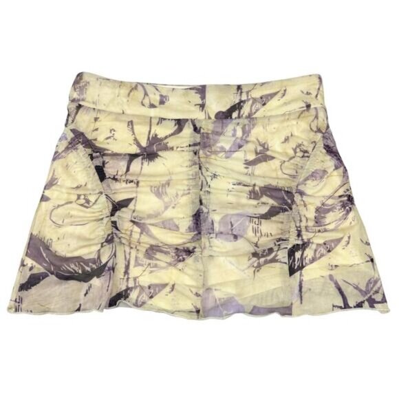 NWT TIGER MIST Esme Floral Mesh Mini Skort Sz Small - Picture 2 of 7